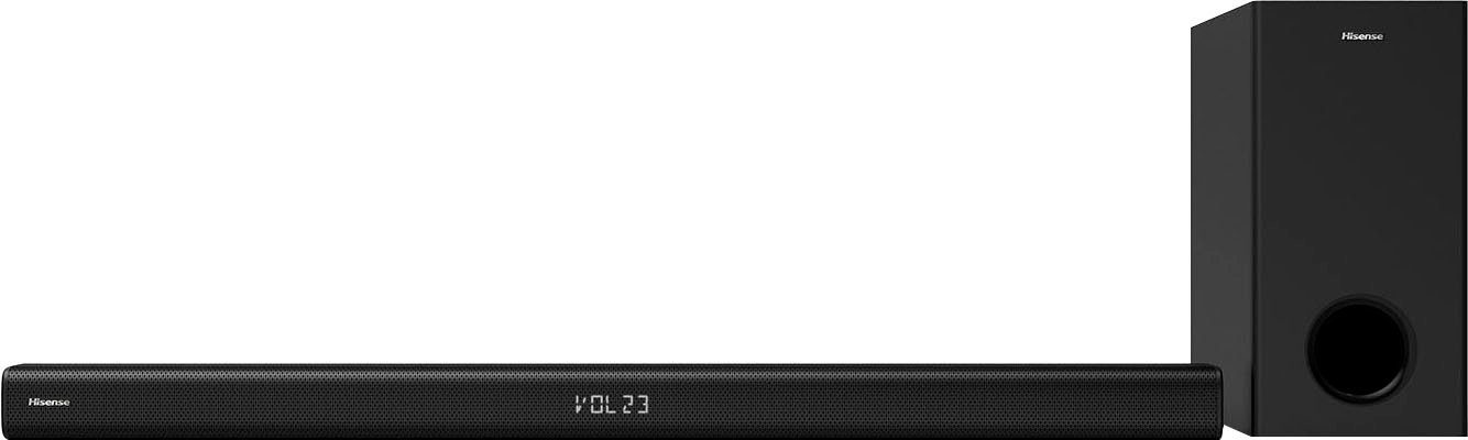 Hisense HS218 2.1 Soundbar (Bluetooth, 200 W, Home Theater System, 200W, Subwoofer)