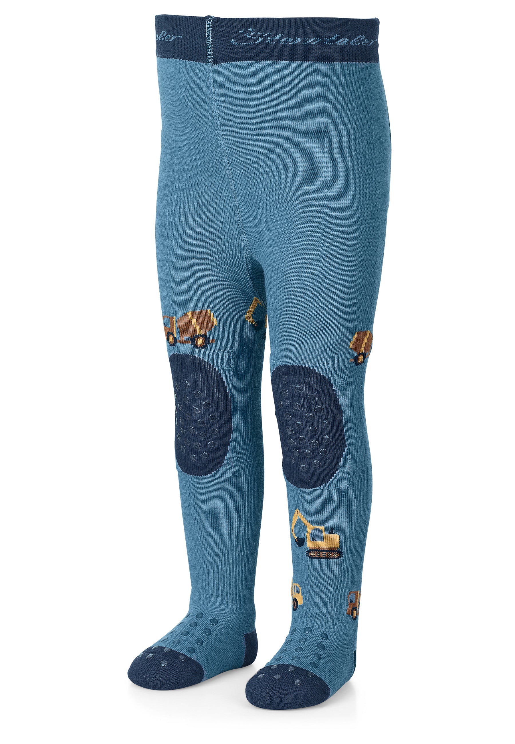 Krabbelstrumpfhose Sommer mit Motiv Bagger