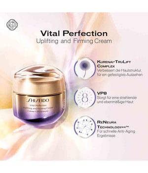 Shiseido Vital Perfection Uplifting & Firming Enriched Gesichtscreme 50 ml