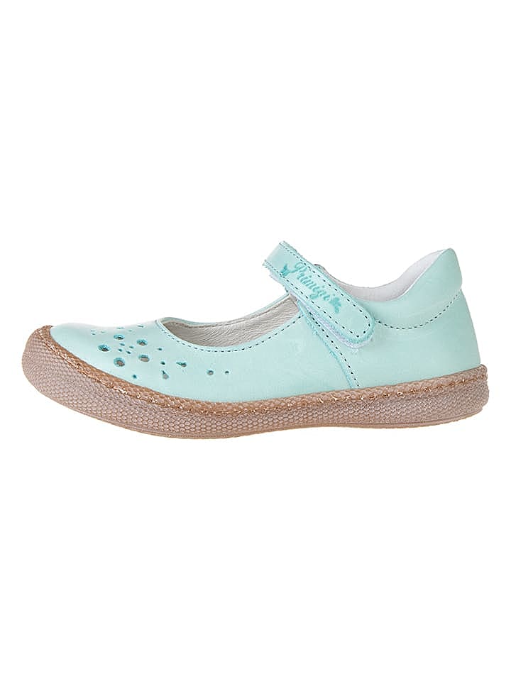 Primigi Leder-Ballerinas in Türkis günstig kaufen 30