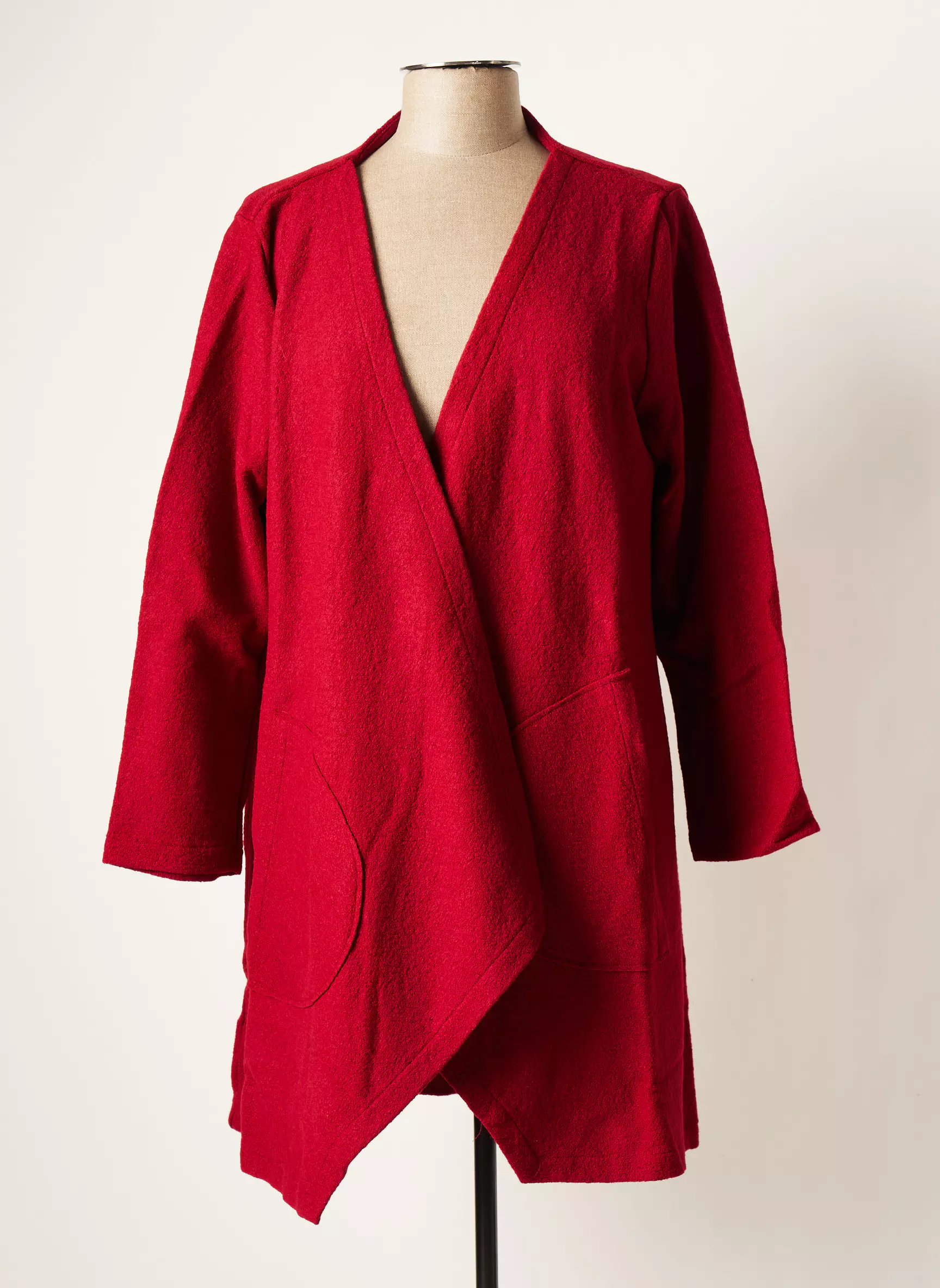 G Oze Cardigans Femme couleur rouge