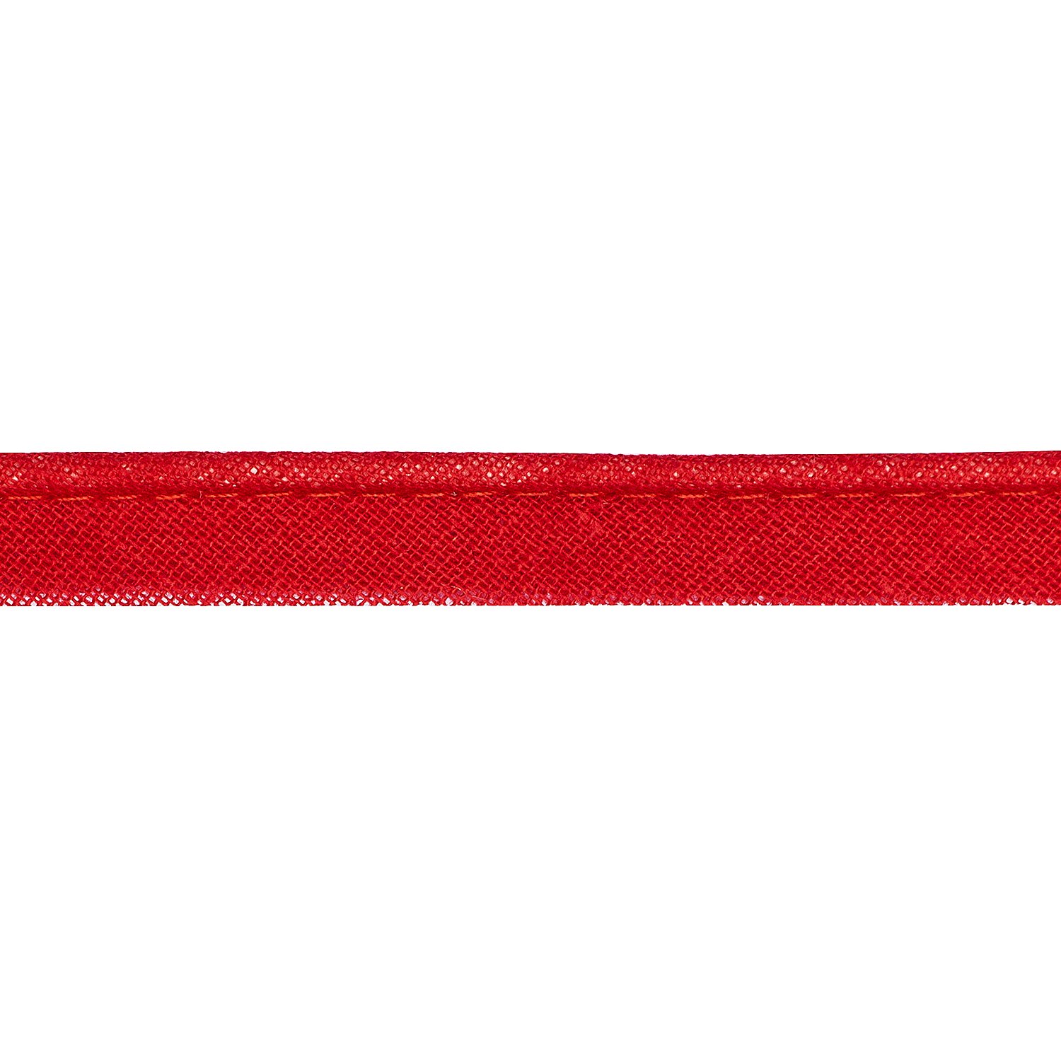 buttinette Baumwoll-Paspelband, rot, 2,4 mm Ø, 5 m