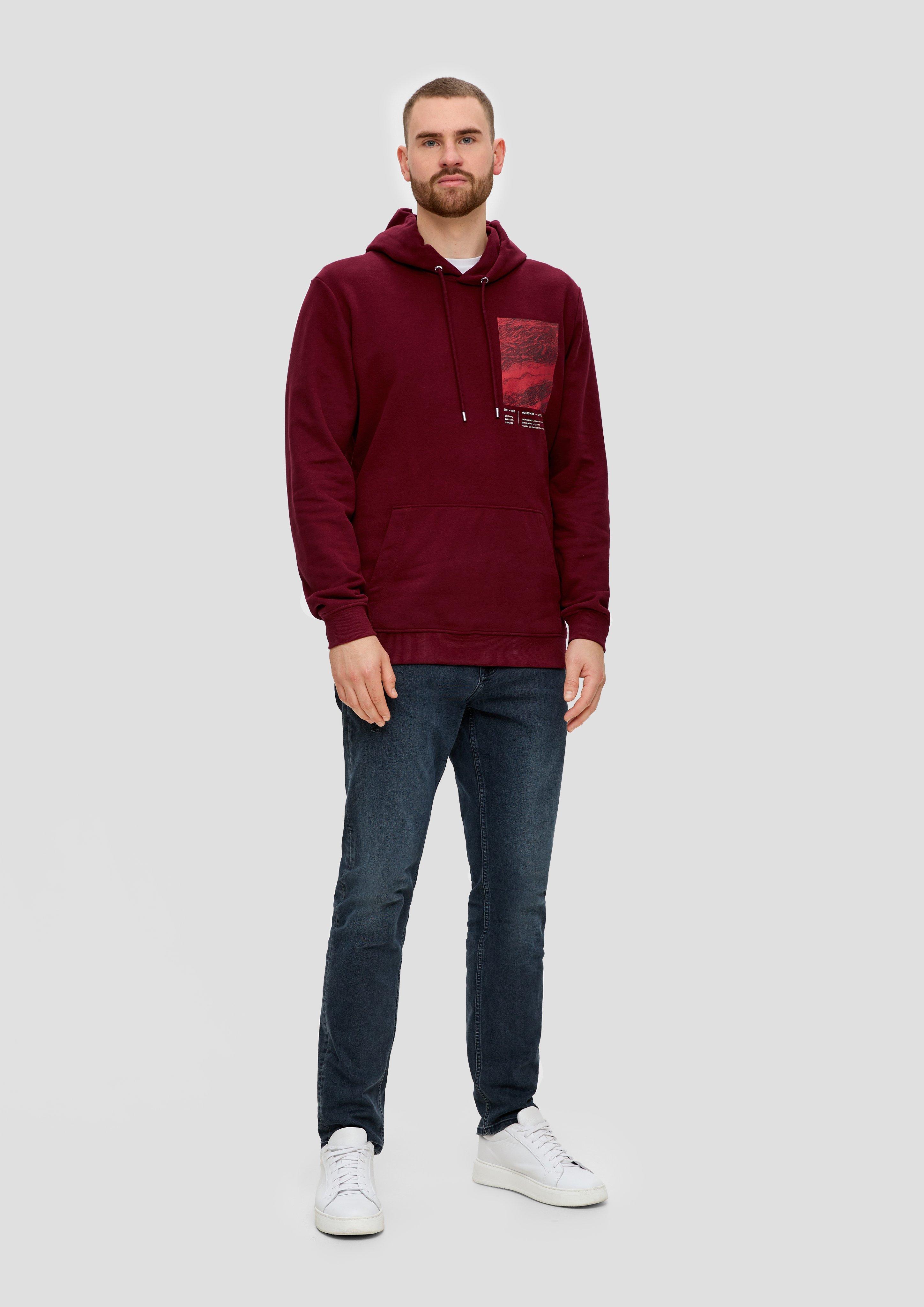Kapuzensweater mit Frontprint  2143333-39D1
