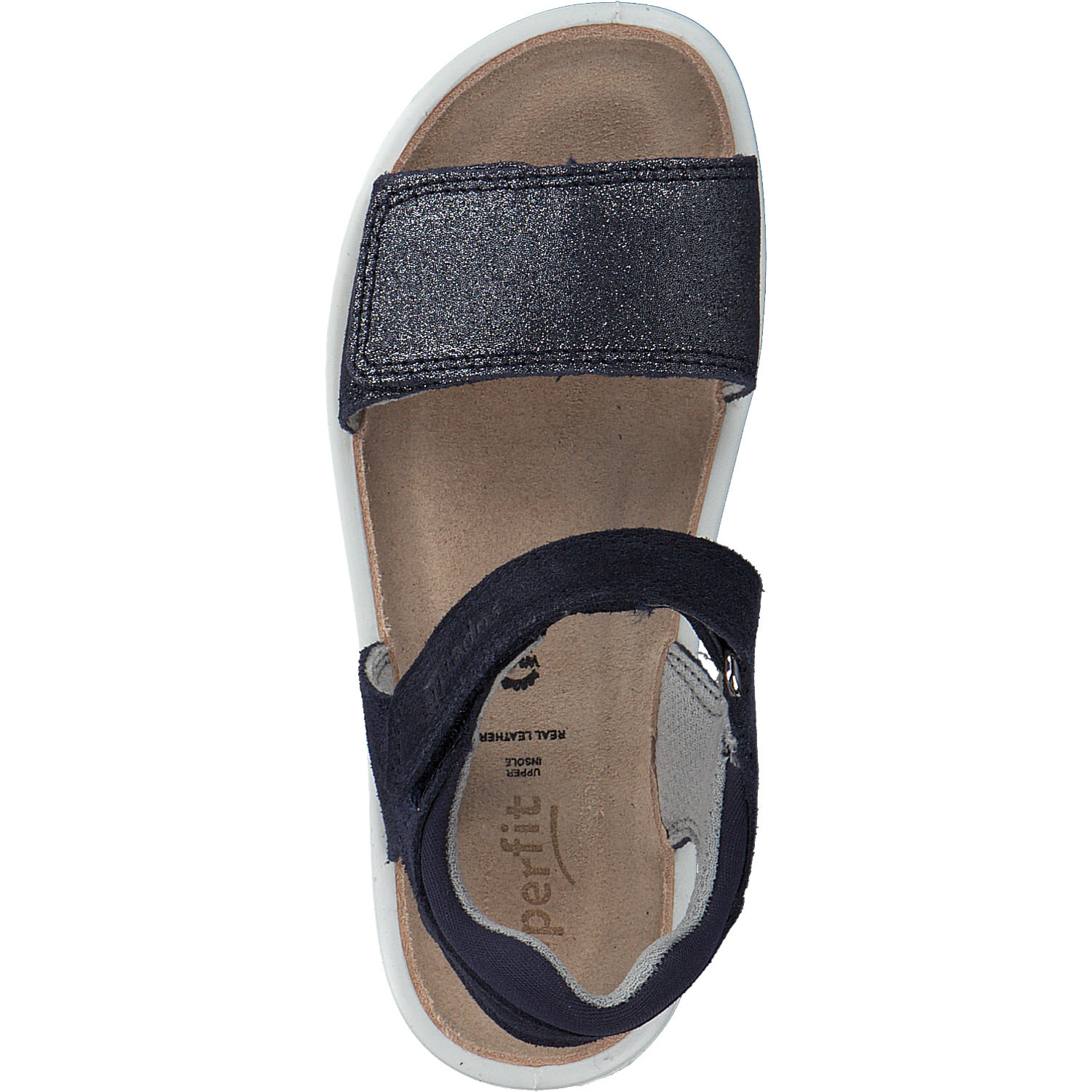 Superfit SPARKLE 09011, Sandaletten, Kinder, Schwarz