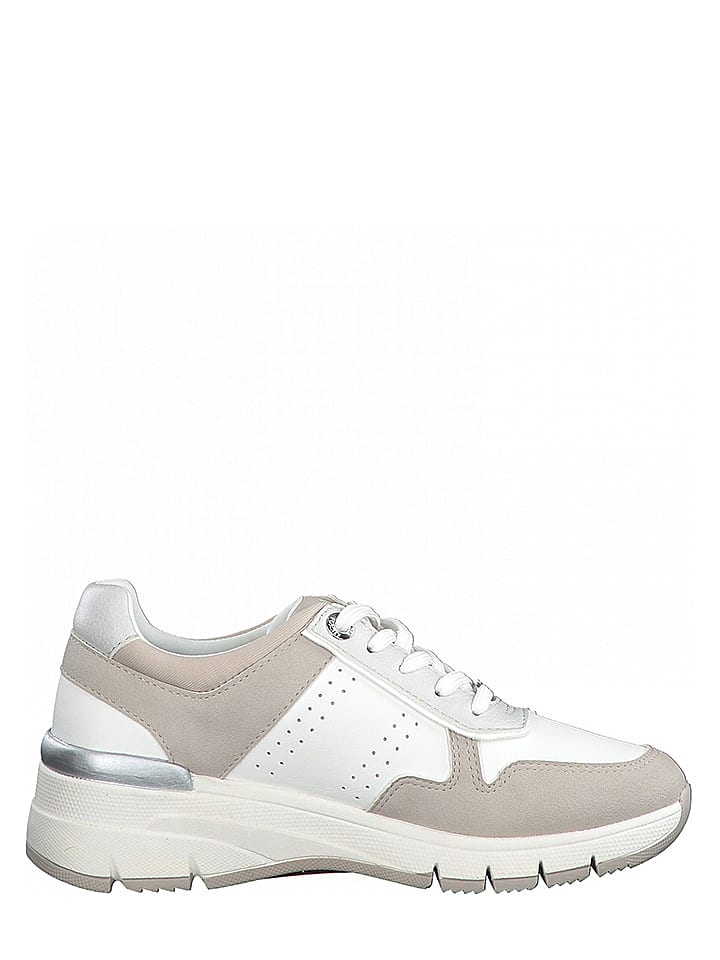 S. Oliver Sneakers in Weiß/ Beige günstig kaufen 40