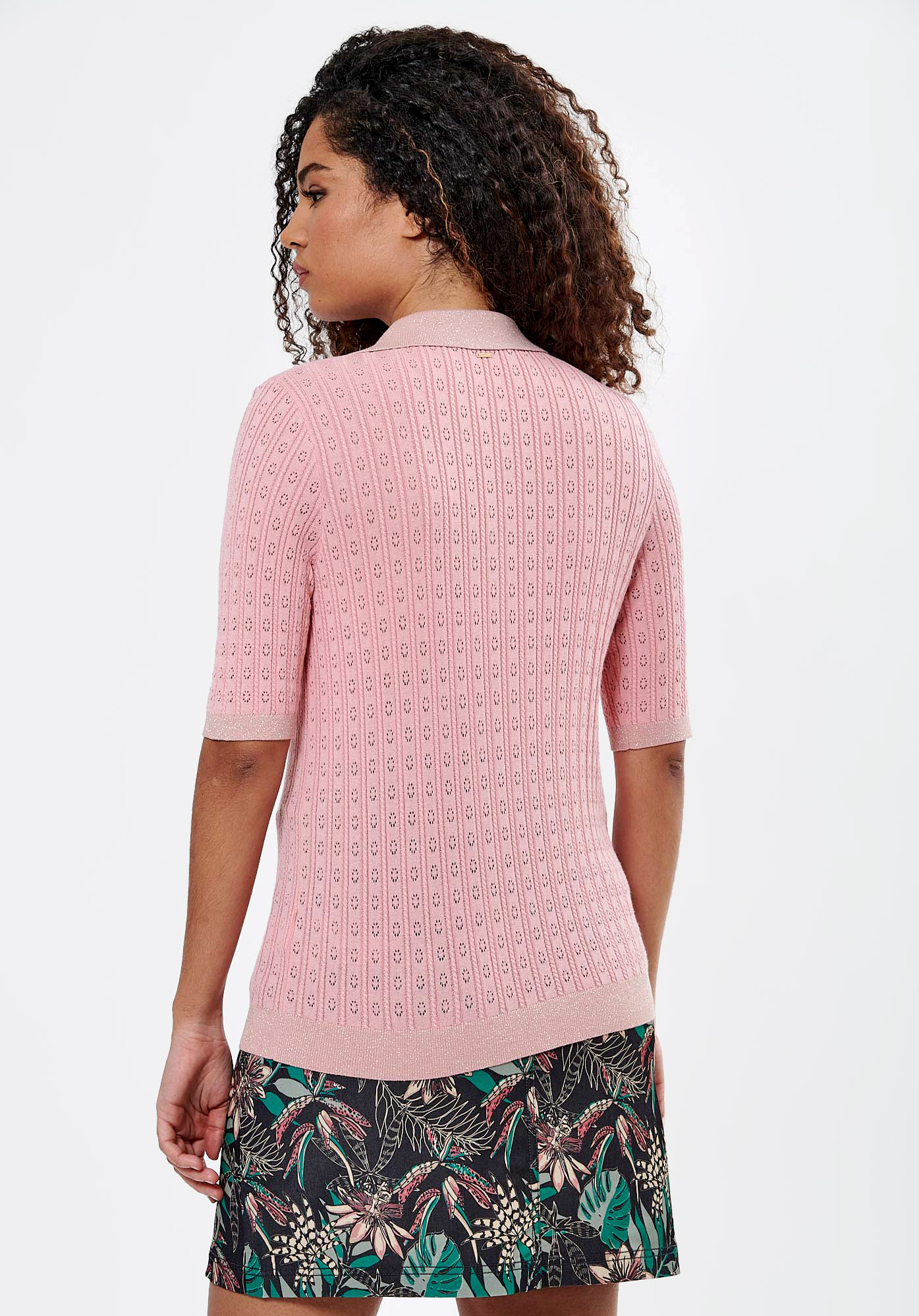 JUB    Polo rose Femme