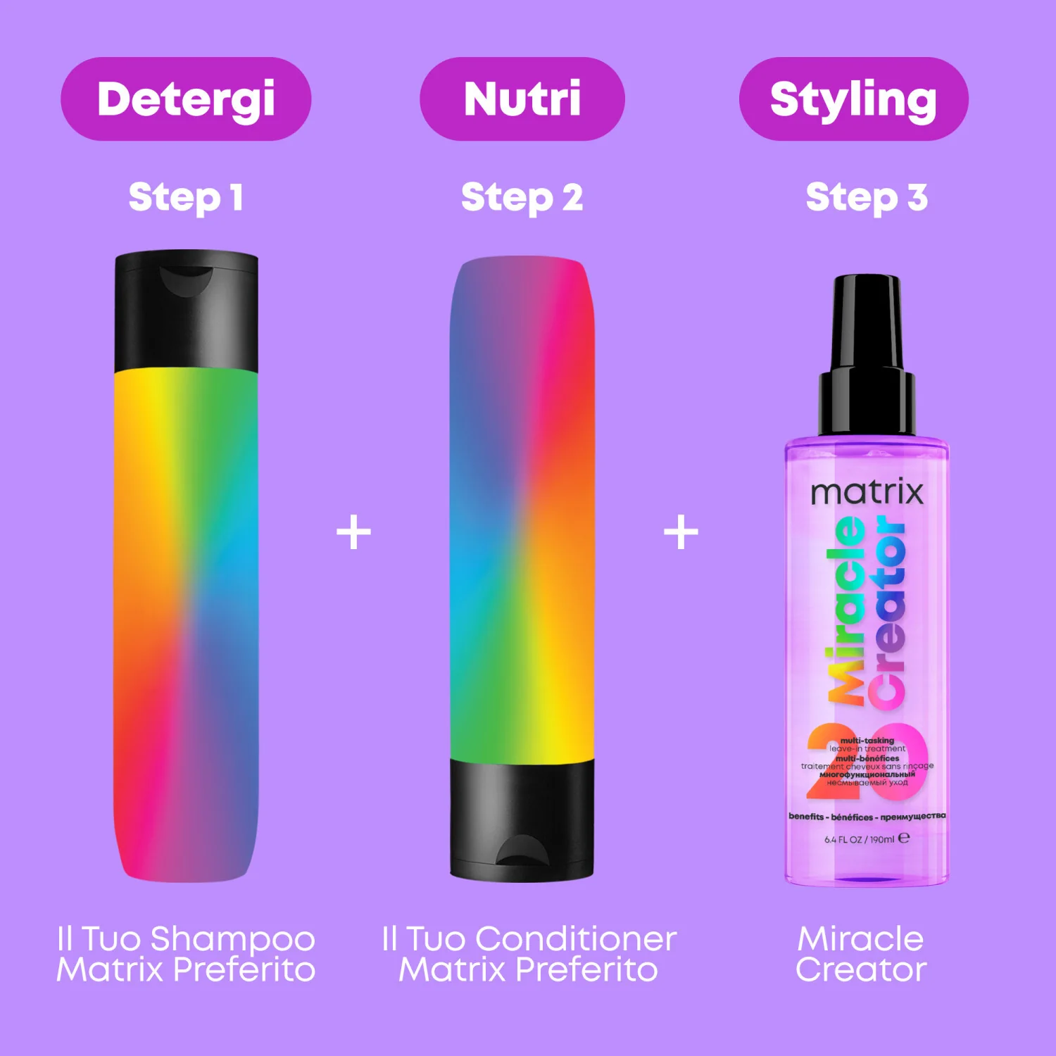 Total Results Miracle Creator Θεραπεία χωρίς ξέβγαλμα - Λακ μαλλιών