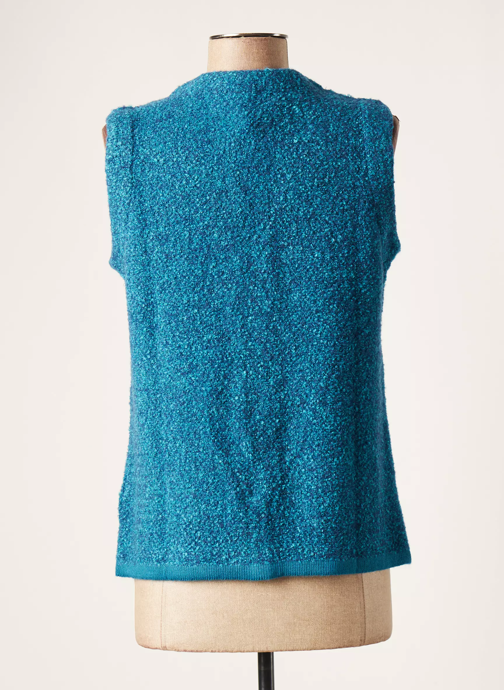 I Odena Gilet Femme couleur bleu