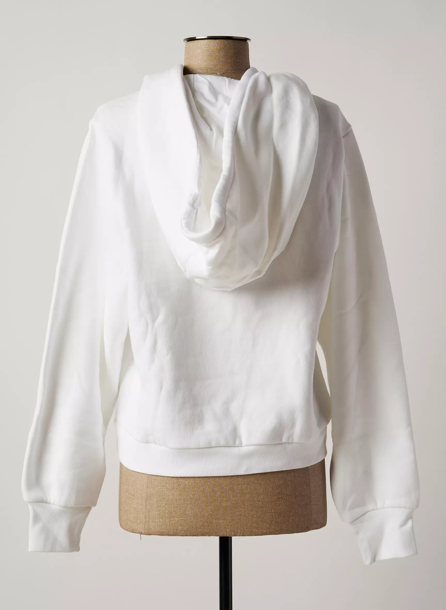 Reebok Sweat Capuche Femme couleur blanc