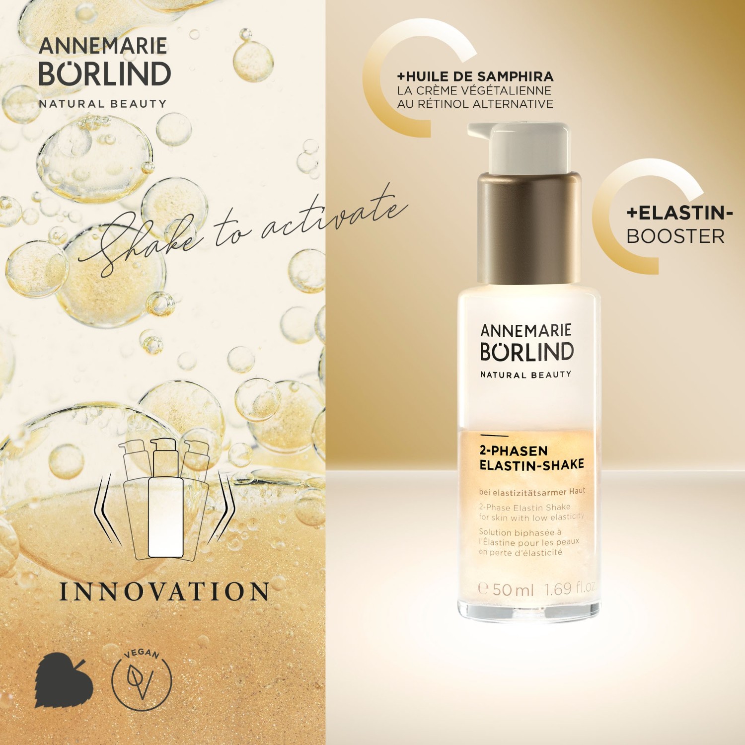 SOLUTION D'ÉLASTIN BIPHASÉE D'ANNEMARIE BÖRLIND