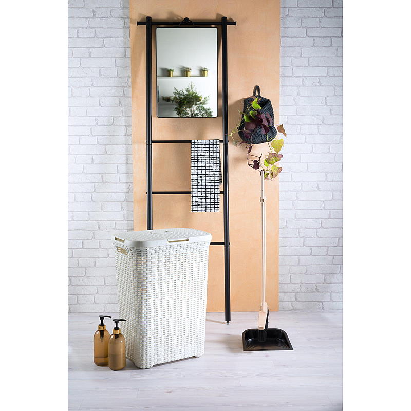 Curver Tøykurv 60 liter, hvit