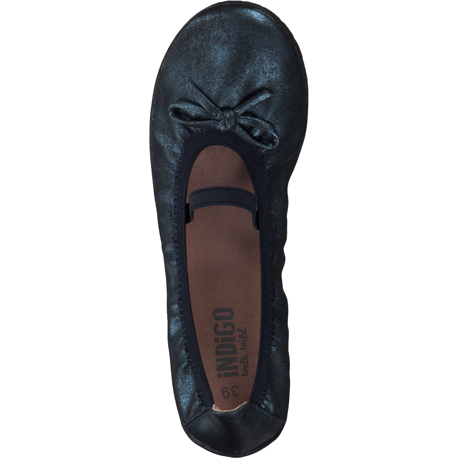 Indigo 422227000, Ballerinas (Kinder), Kinder, NAVY