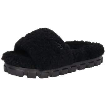 UGG Cozetta Curly Hausschuhe in schwarz