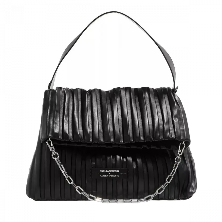 Karl Lagerfeld - Karl Lagerfeld Handle Bags Metallkette Black - schwarz
