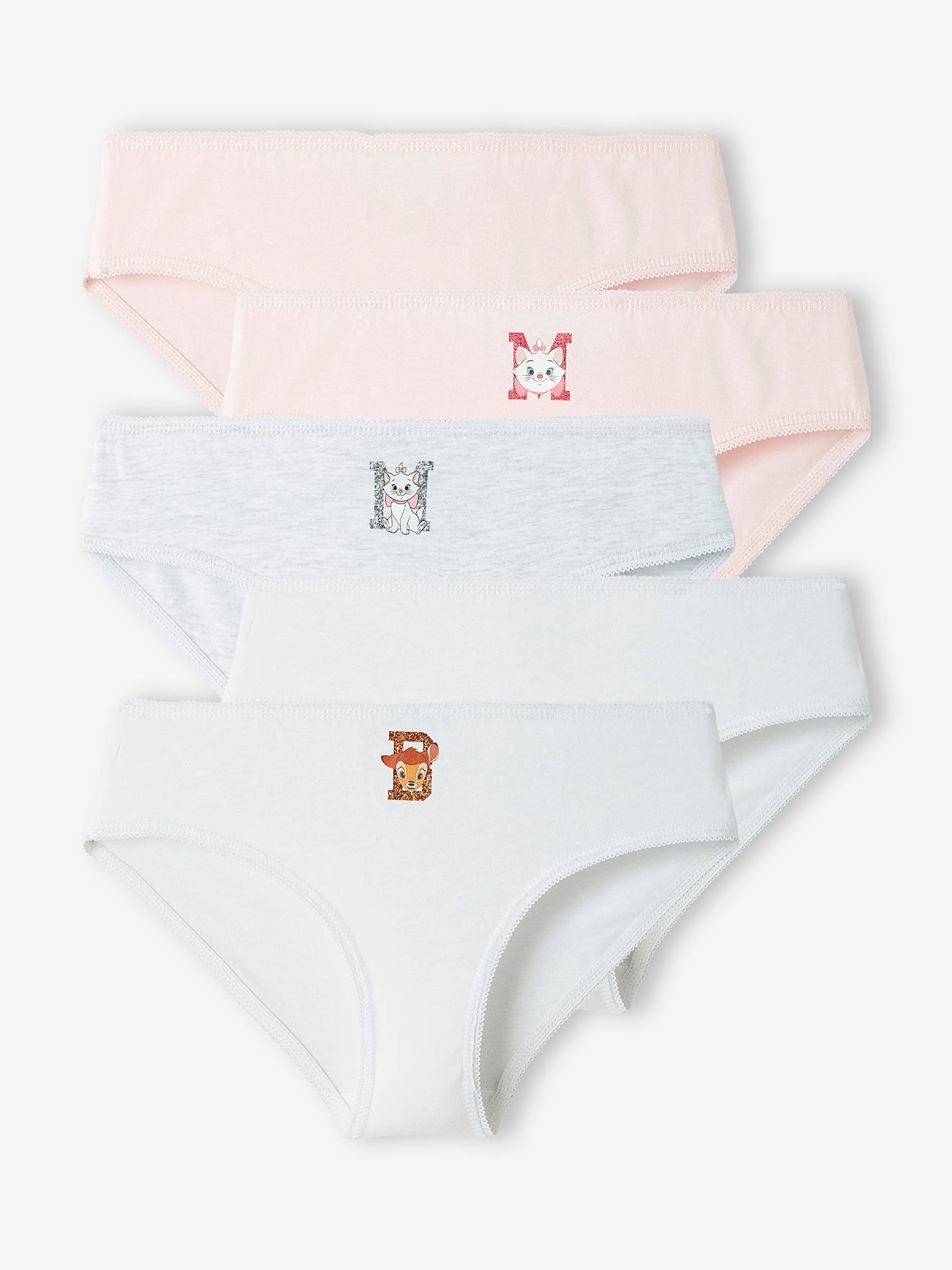 Disney 5er-Pack Mädchen Slips Disney Animals - hellrosa