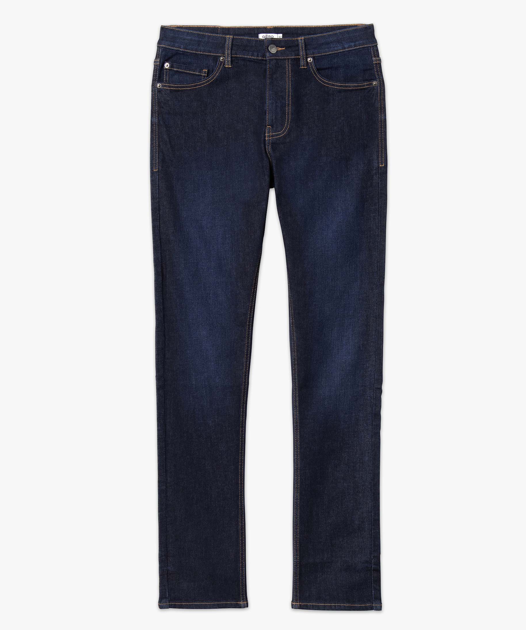 Jean homme écoresponsable coupe slim brut | GEMO