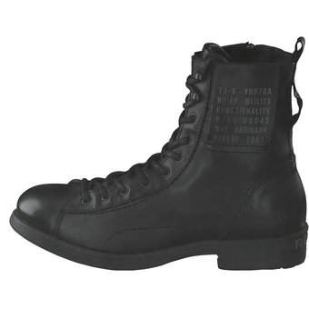 Replay Schnür Boots in schwarz