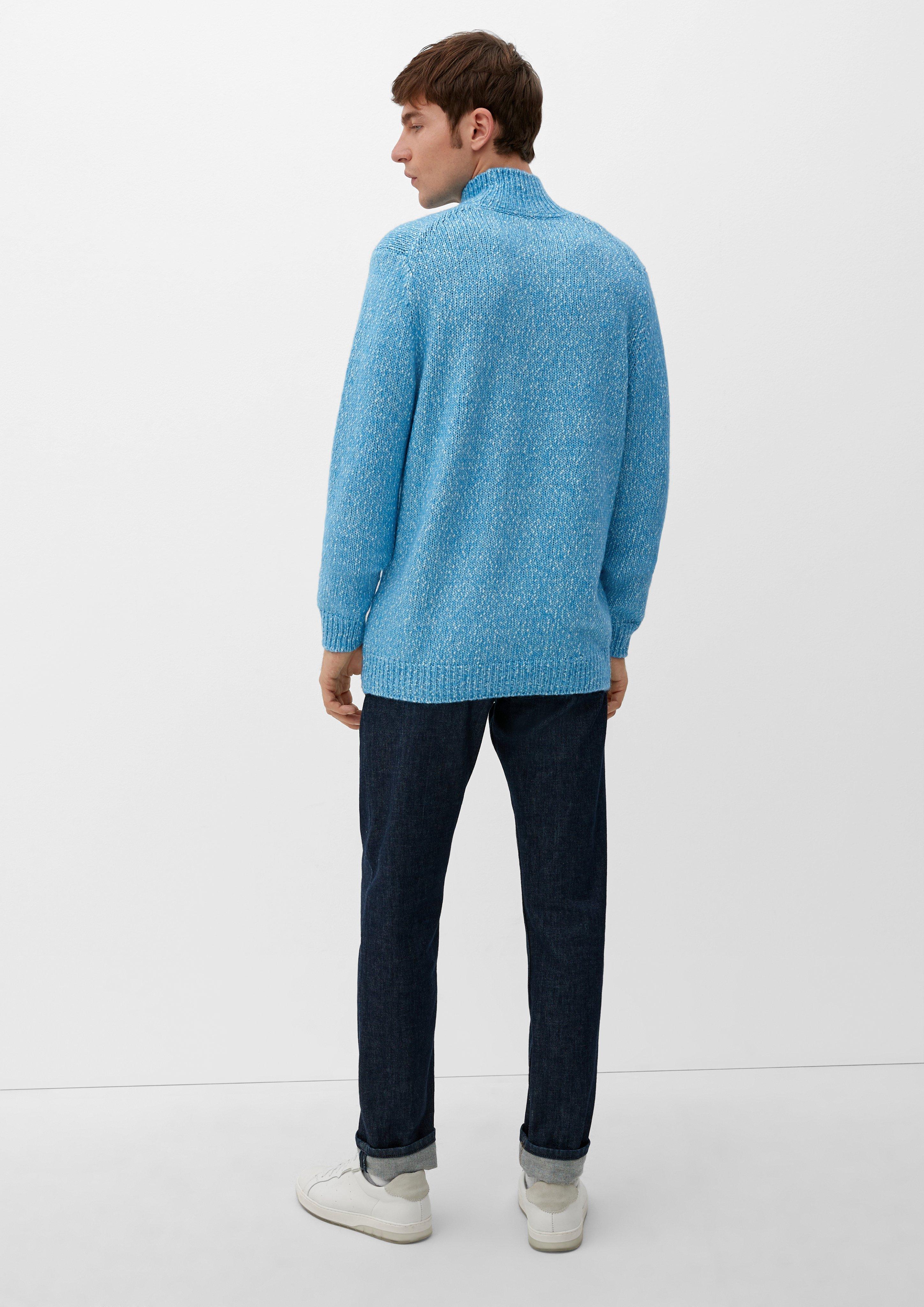 Strickpullover in melierter Optik  2124534-62X0