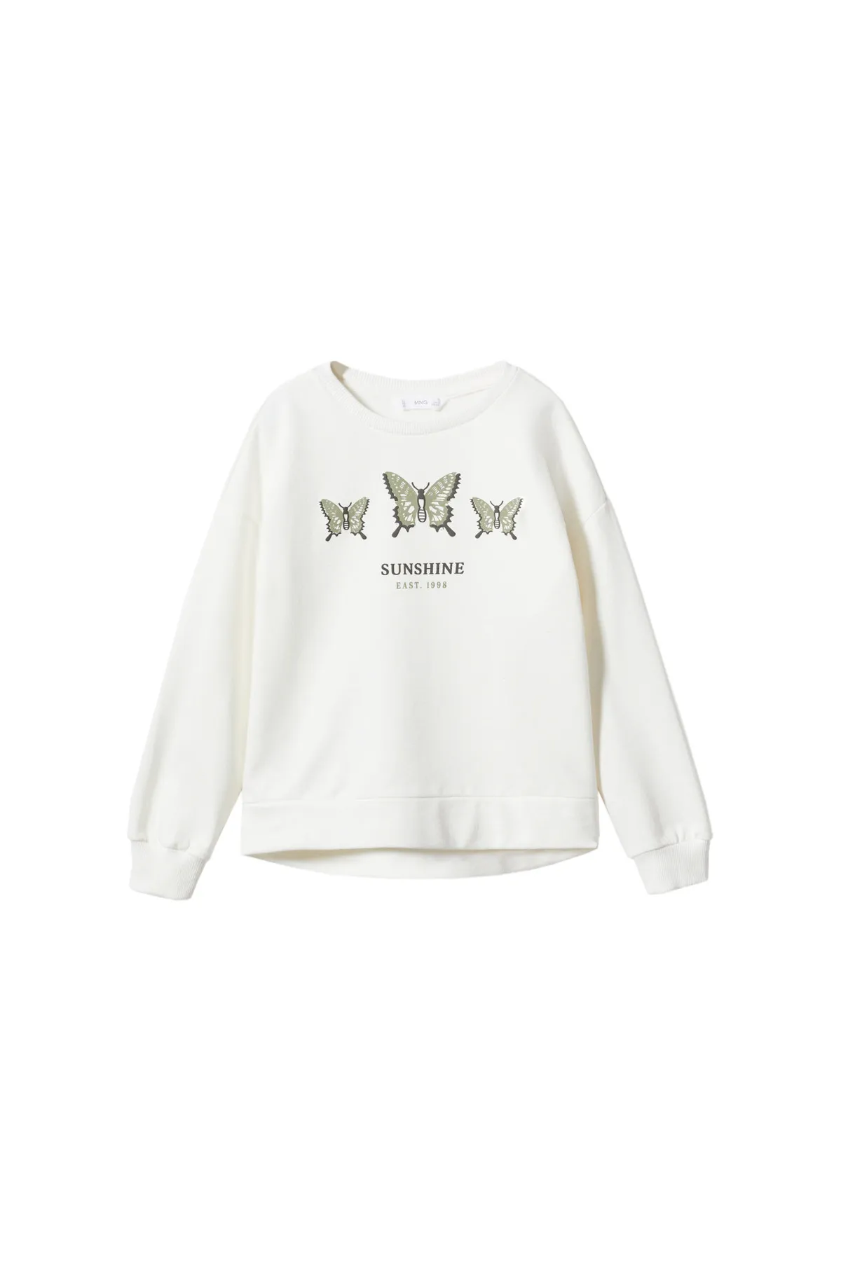 MANGO Kids  37001050 Pullover und Strickjacken Weiß