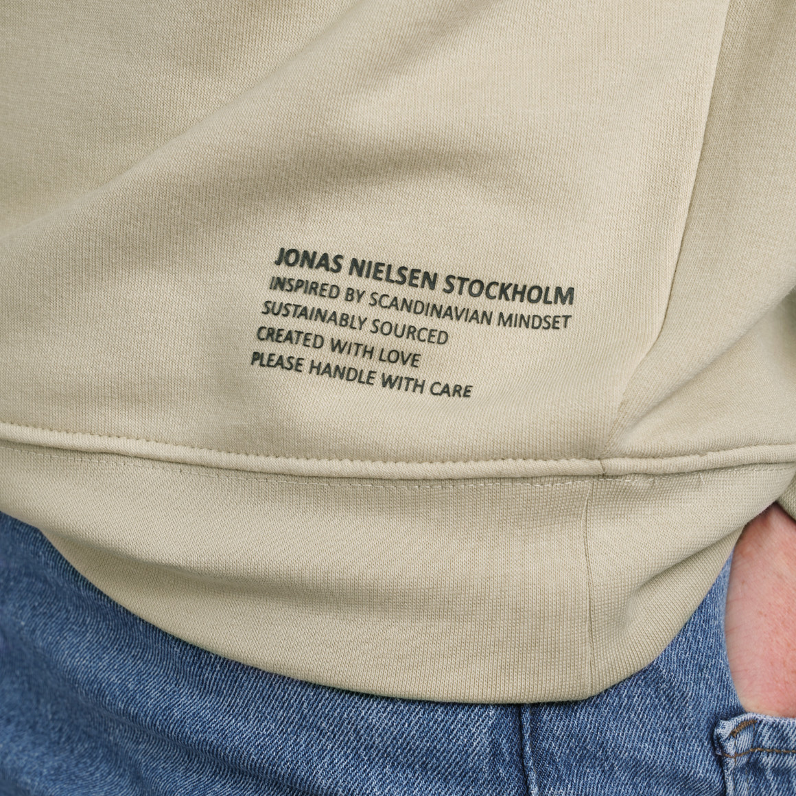 Damen Hoodie mit gummierten Schriftzug