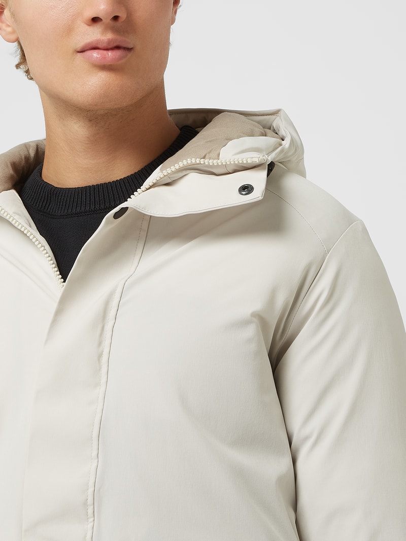 Parka mit Wattierung Modell 'Etiko' in offwhite
