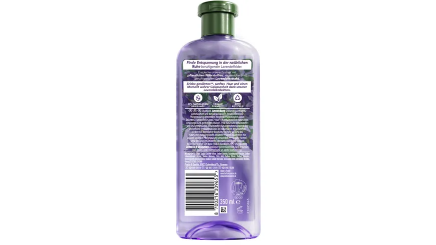 Herbal Essences sanfte Reinigung Lavendelduft Shampoo 350 ml