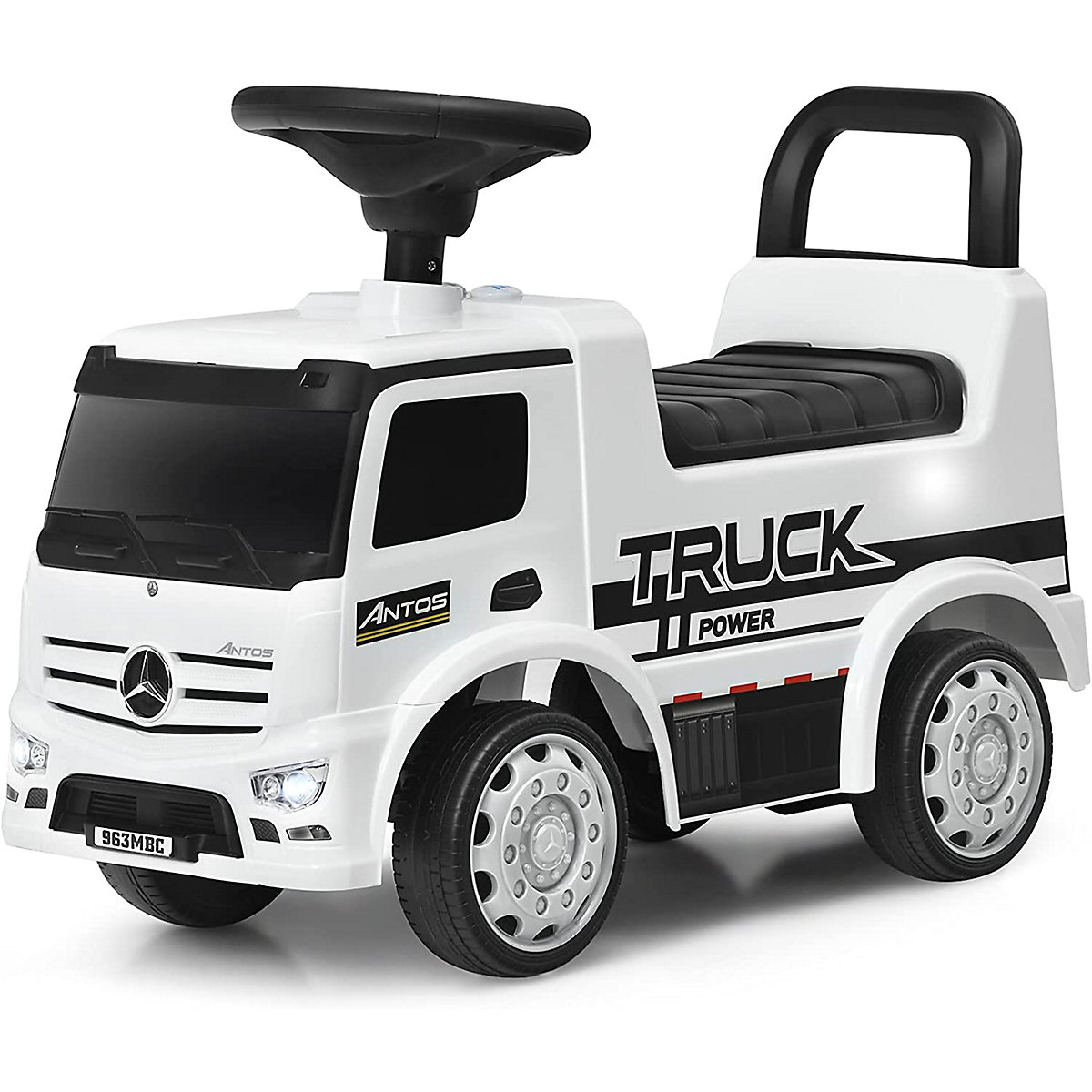 Rutschauto Mercedes Benz mit Hupe & Stauraum