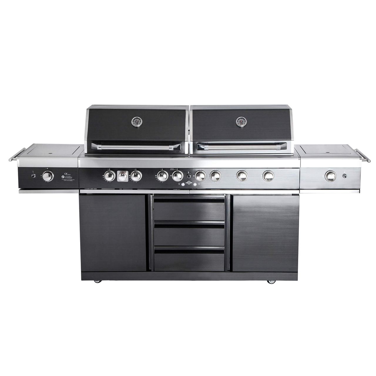Allgrill EXTREM LIGHT BLACK-Line Steakzone u. Air System