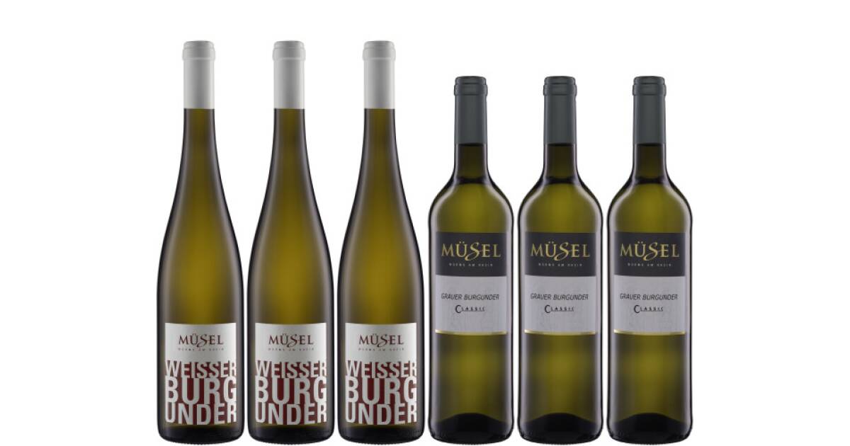 Weiss & Grauburgunder Paket von Weingut Müsel günstig bei wein.de kaufen