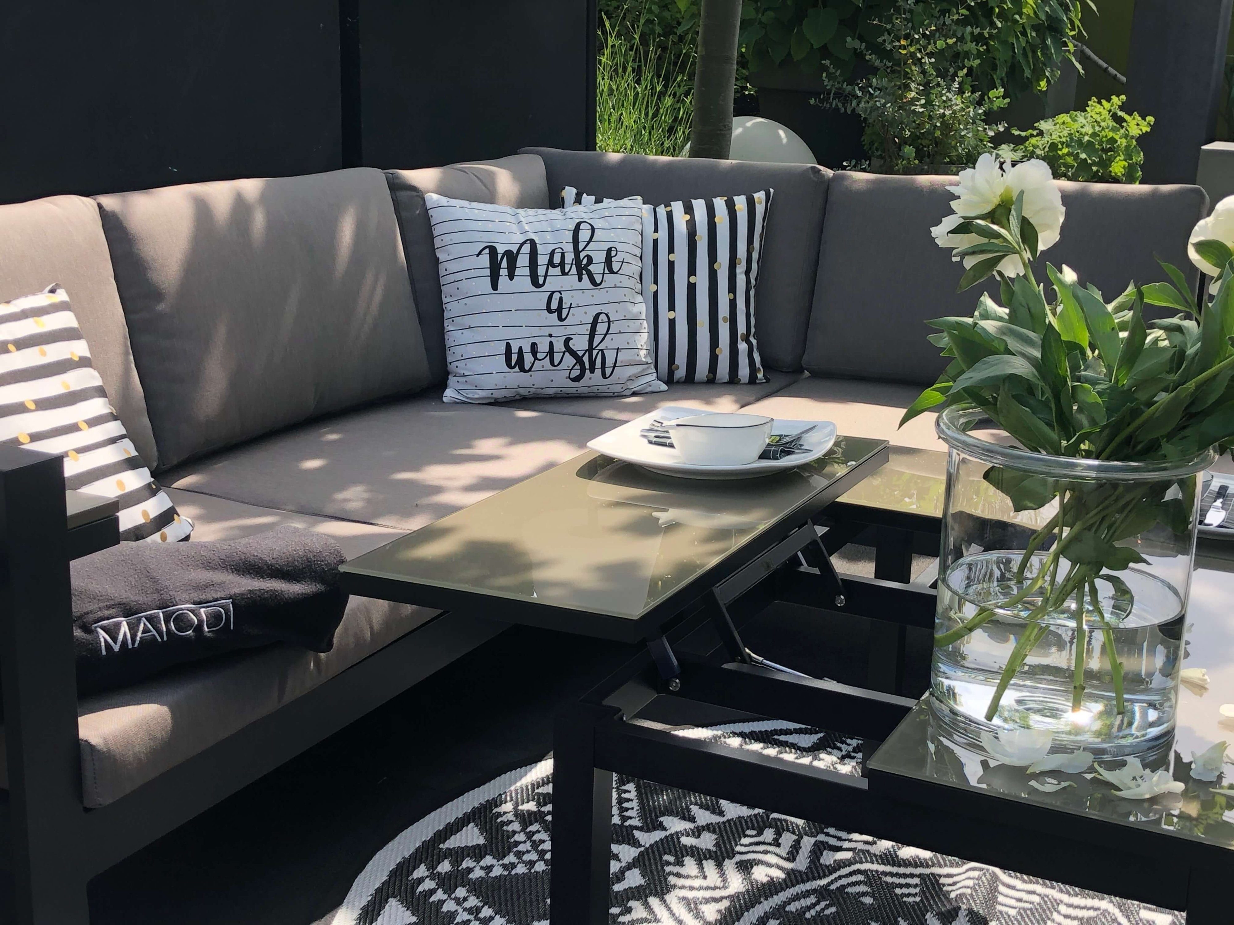 Matodi Gartenlounge-Set TAUPE