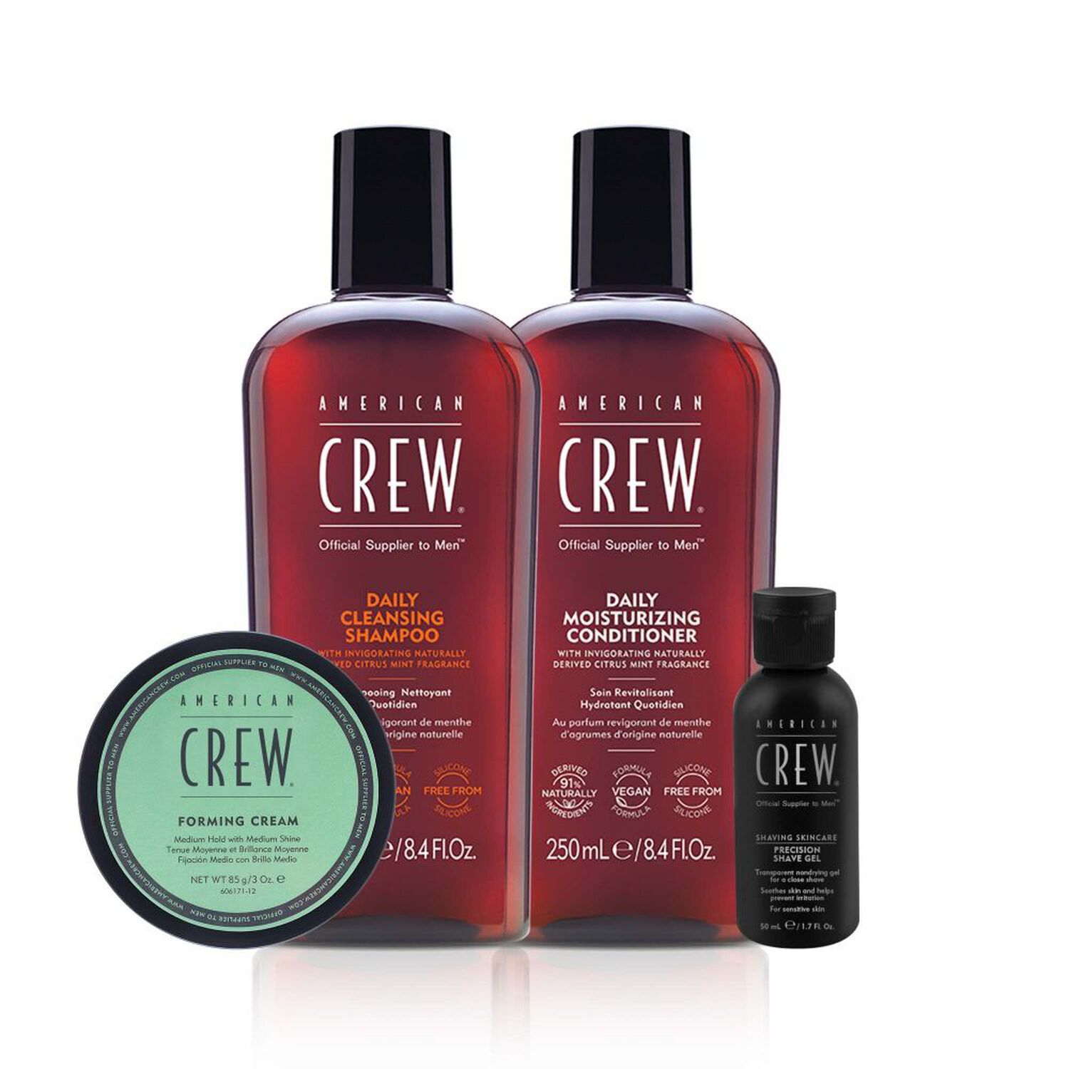 American Crew DAILY CLEANSING Shampoing Quotidien Rafraîchissant