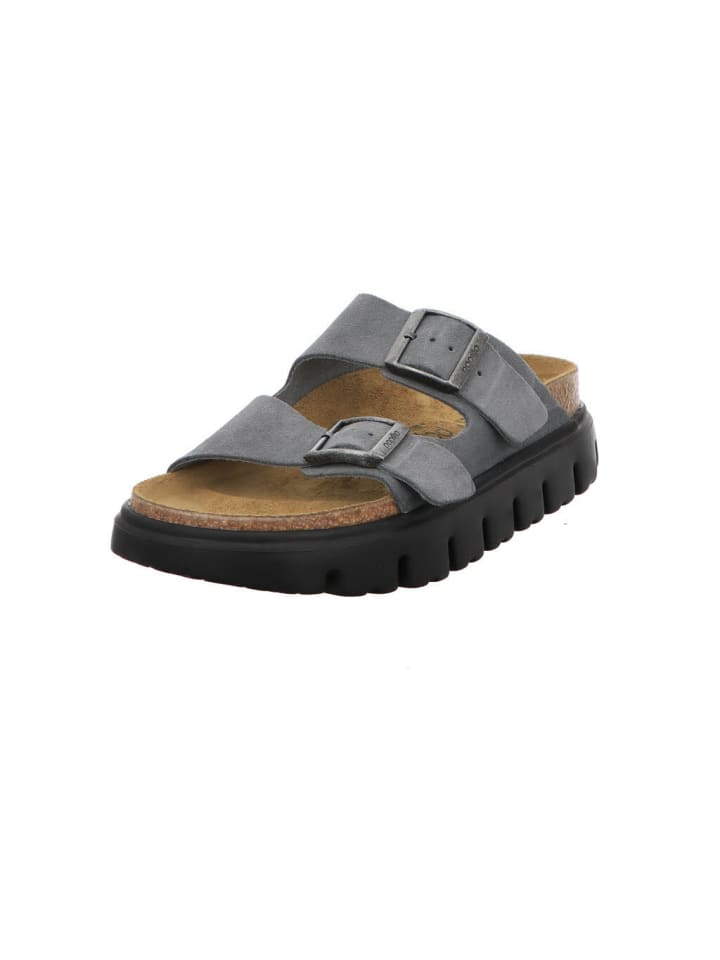 Birkenstock Pantolette in grau günstig kaufen