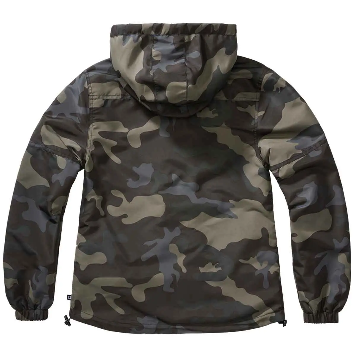 Ladies Summer Windbreaker Frontzip darkcamo