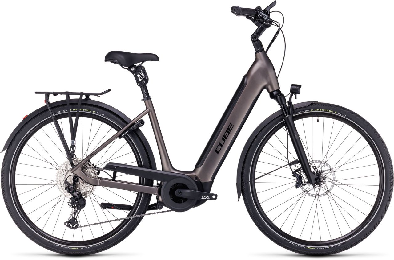 Cube Supreme Sport Hybrid SLX 625 Easy Entry teak´n´black kaufen | Bike-Discount
