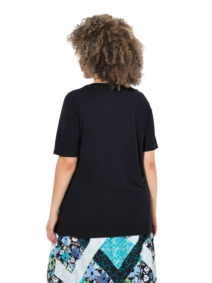 Ulla Popken Shirt in schwarz günstig kaufen