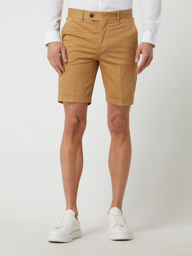 Chino-Shorts mit Stretch-Anteil Modell 'Russel Cole' in sand