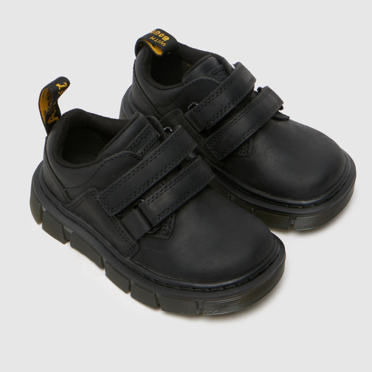 Dr. Martens fekete Raffe fiú kisgyermek cipő