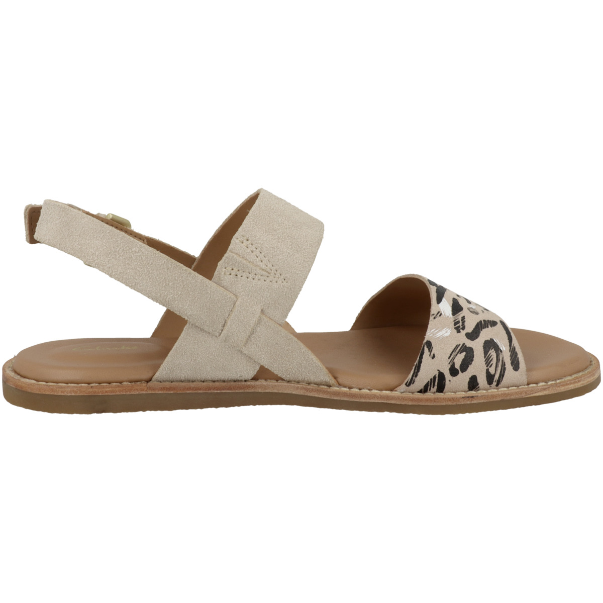 Clarks Karsea Strap Sandale hellbraun