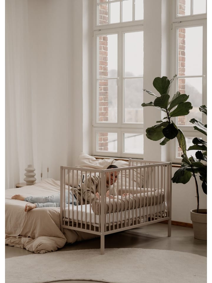 Sämann Beistellbett mit Matratze & Umbauseite - sahara dust - Dreamy 4 in 1 Bett günstig kaufen 60x120 cm