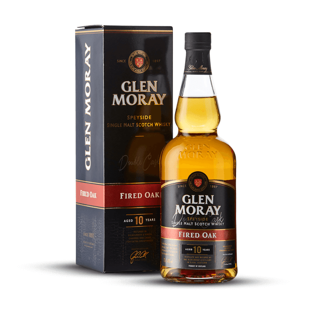 Glen Moray 10 ans Fired Oak 40%