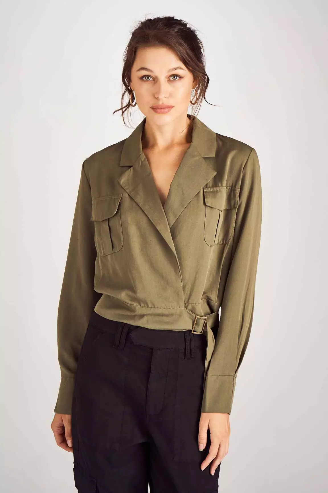 Astrid Black Label Tops Femme couleur vert