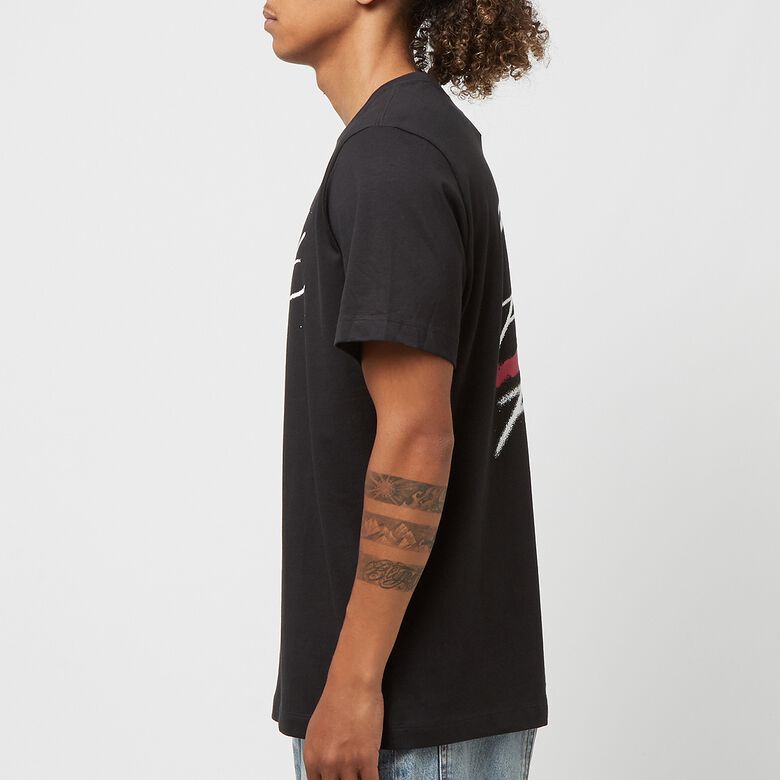 JORDAN Air Jordan Graphic T-Shirt black/white/gym red