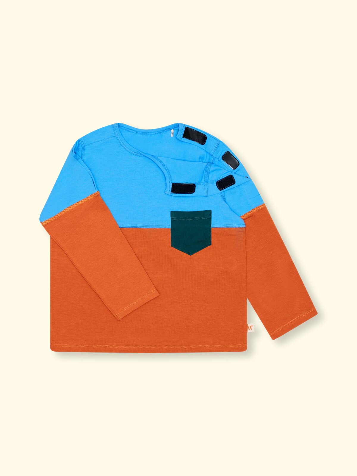 Wombly Oskar Langarmshirt zimt