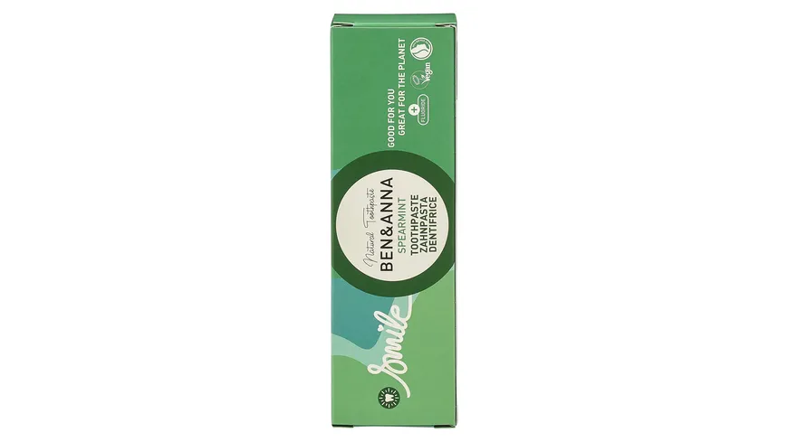 BEN&ANNA Zahnpasta Alutube Spearmint 75 ml