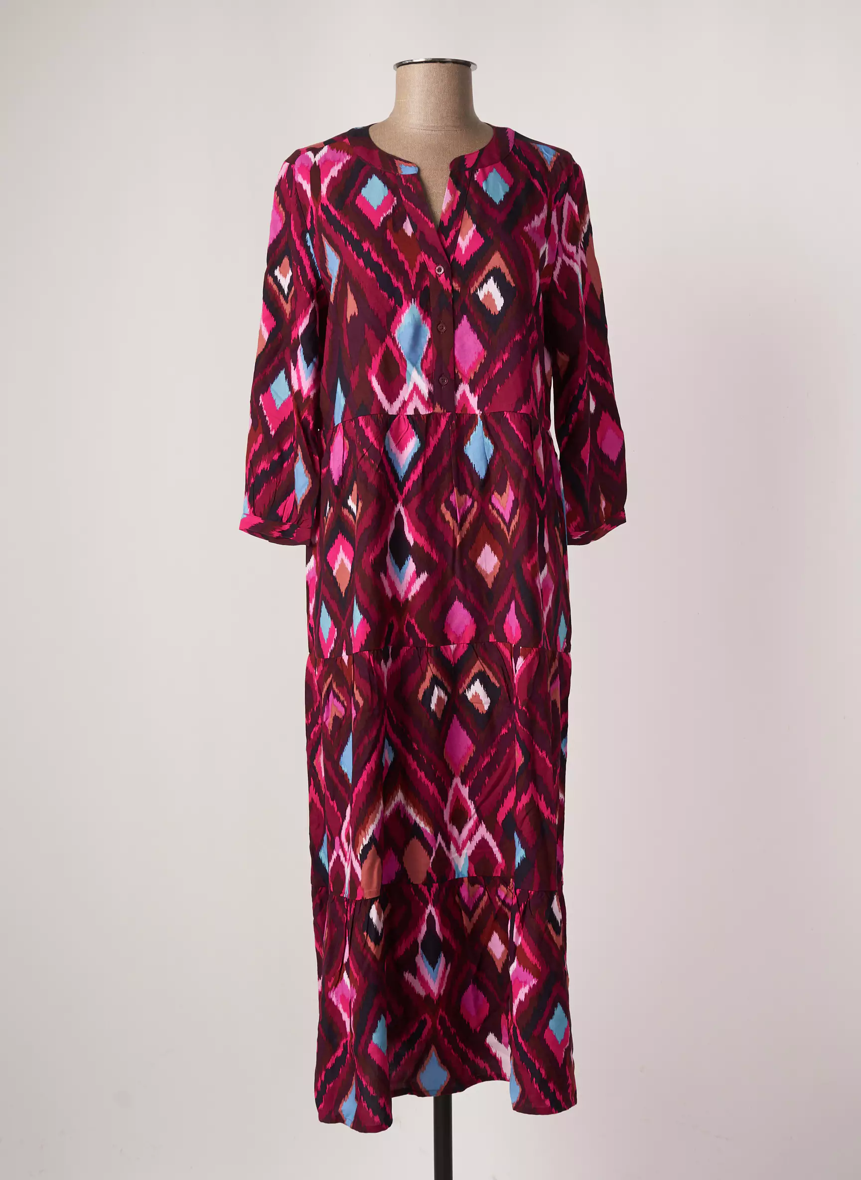 Street One Robes Longues Femme couleur violet