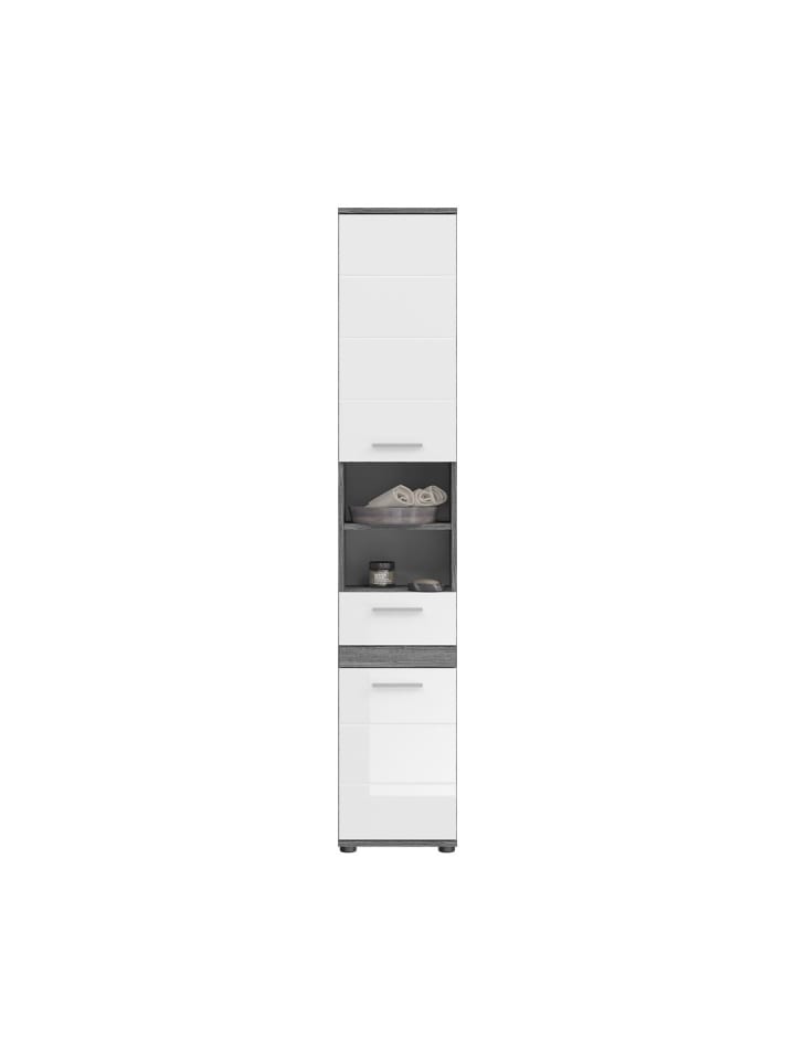 ebuy24 Hochschrank Blake Weiß 35 x 31 cm günstig kaufen onesize