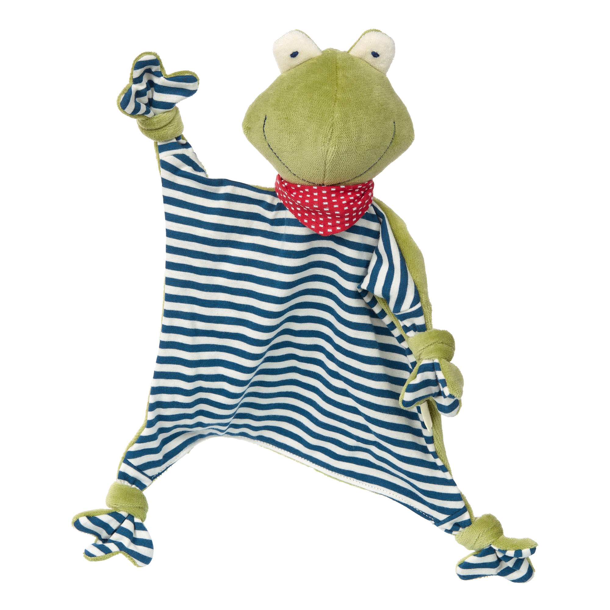 Schnuffeltuch Frosch Organic