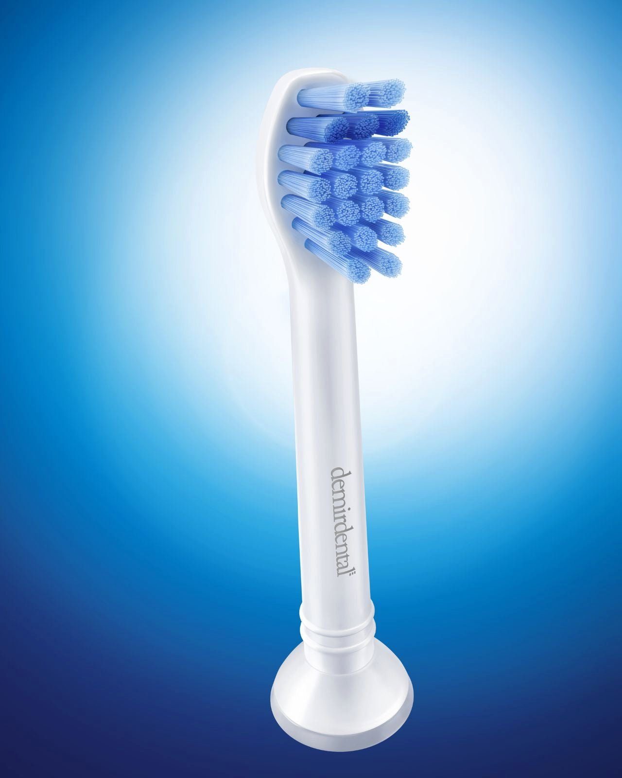 demirdental Aufsteckbürsten passend für Philips Sonicare Ersatzbürsten, Mini, Medium, Weiß, HX6024/HX6028