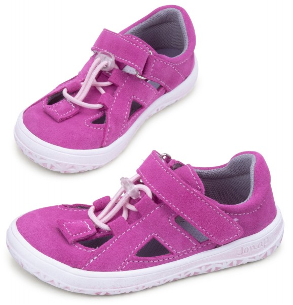 Jonap slim ~ Ledersandale ~ Pink