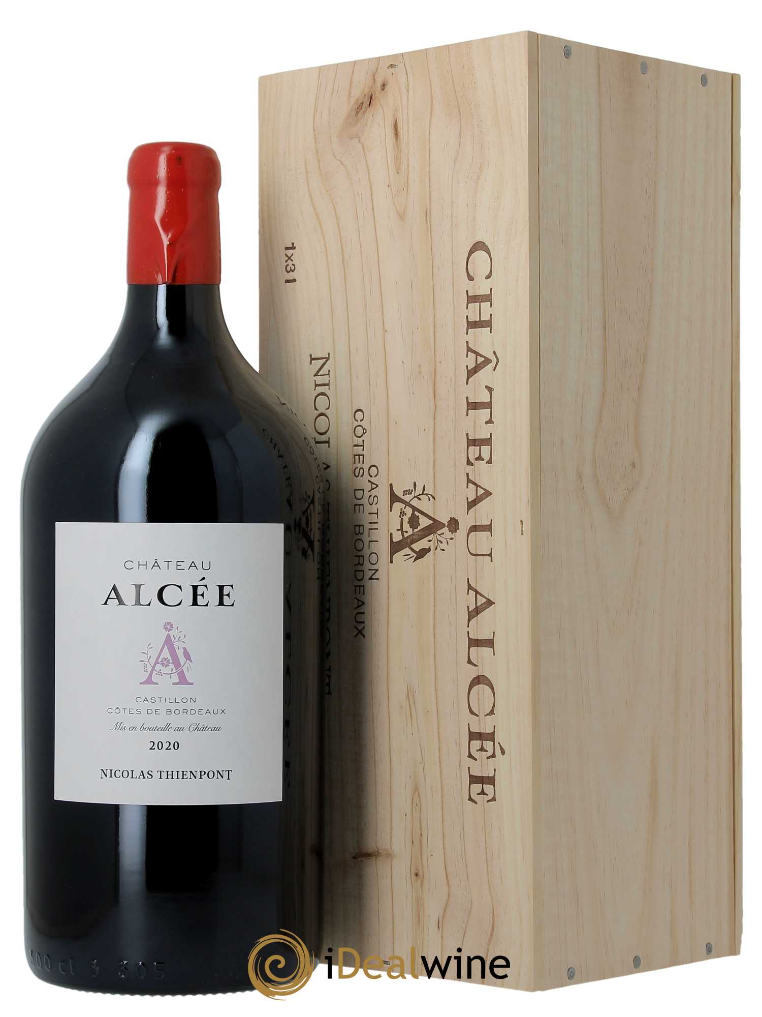 Château Alcée  2020 - Lot de 1 Double-magnum